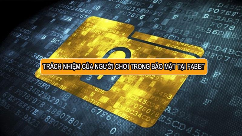 Trách nhiệm của game thủ trong điều khoản bảo mật